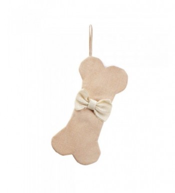 WeiVan Dog Christmas Stockings Beige