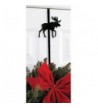 Iron Moose Christmas Wreath Hanger