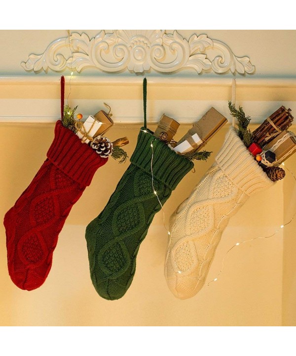 NIGHT GRING Christmas Stockings woven Decorations