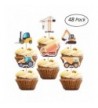 Construction Cupcake Excavator Decoration Birthday