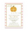 Invitation Sparkling Pumpkin Printed Envelopes