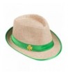 Patricks Shamrock Fedora Costume Accessory