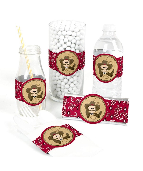 Little Cowboy Supplies Birthday Decorations