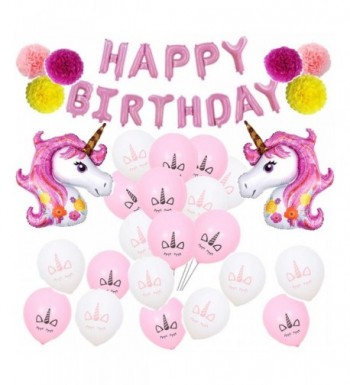 VSTON Decoration Unicorns Birthday Balloons