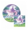 Unicorn Fantasy Birthday Napkins Plates
