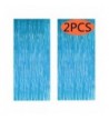 FECEDY Metallic Tinsel Curtains Decorations