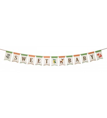 Lillian Rose Woodland Bunting Neutral