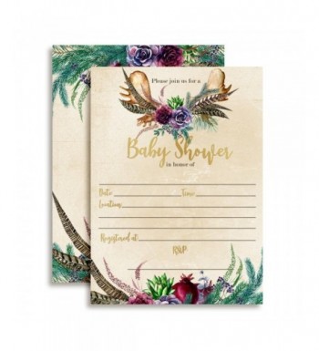 Watercolor Succulents Invitations Envelopes AmandaCreation