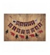 Lumberjack Birthday Banner Woodland Decoration