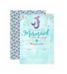 Mermaid Invitation Sprinkle Invitations Envelopes