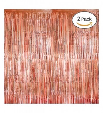 KUMEED Backdrop Curtains Metallic Photobooth