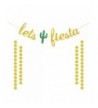 Fiesta Glittery Decorations Bachelorette Garland