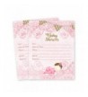Baby Shower Girl Invitations count