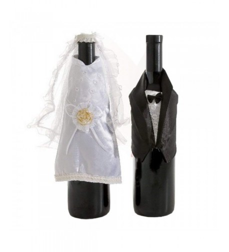 Wine Bottle Covers Wear Bride