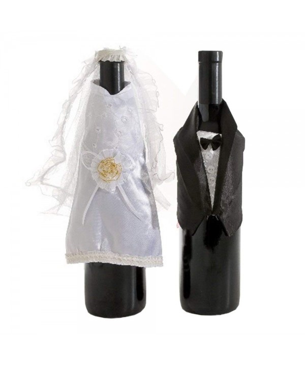 Wine Bottle Covers Wear Bride