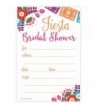 Fiesta Bridal Shower Invitations Envelopes