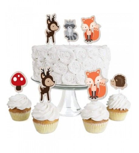 Woodland Creatures Dessert Cupcake Birthday