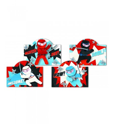 Boys Ninja Valentine Card Assortment