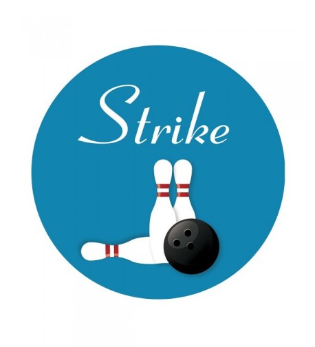 MAGJUCHE Bowling Stickers Birthday Retirement
