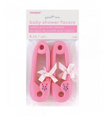 Pink Diaper Ribbon Shower Favors