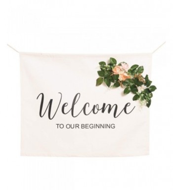 Lings moment Canvas Wedding Banner