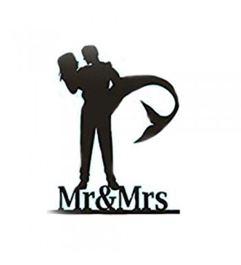 Personalized Wedding Cake Topper silhouette
