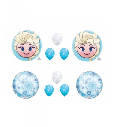 Snowflakes BIRTHDAY Balloons Decorations Supplies