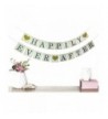 Happily Banner Wedding Engagement Bridal Decorations