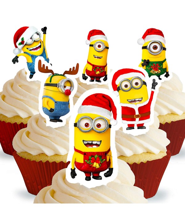 Cakeshop PRE CUT Despicable Minions Christmas