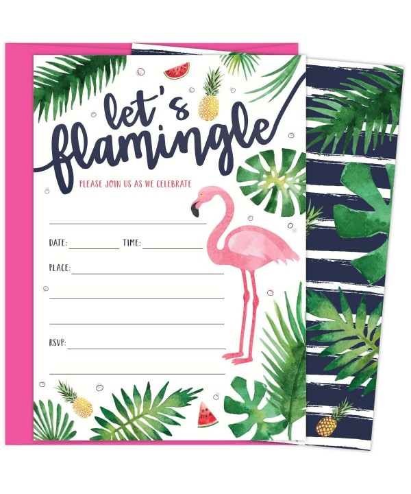 Flamingle Invitations Envelopes Birthdays Graduations