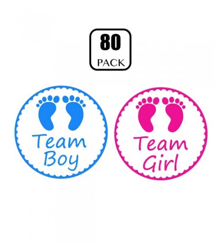 Gender Reveal Stickers PojoTech Decorations