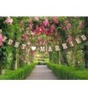 QTMY Vintage MARRIED Wedding Decoration