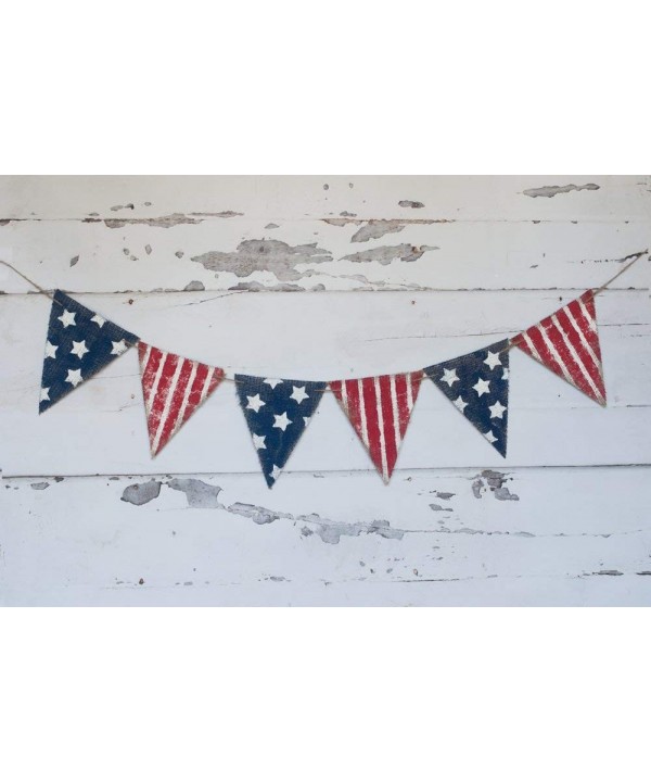 Swanky Party Box Stripes Patriotic