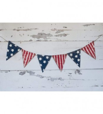 Swanky Party Box Stripes Patriotic