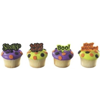 Halloween Greetings Decopics Designer Cupcake