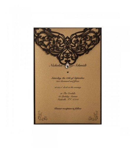 Printable Invitations Rhinestone Engagement Quinceanera