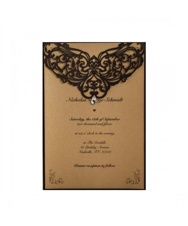 Printable Invitations Rhinestone Engagement Quinceanera