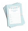 Blue Shower Invitations Envelopes Large