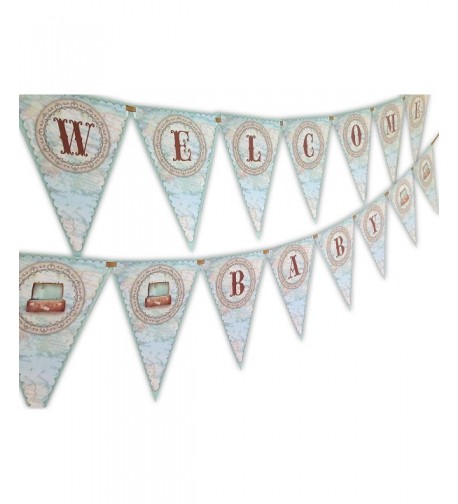 Little Traveler Shower Banner Pennant