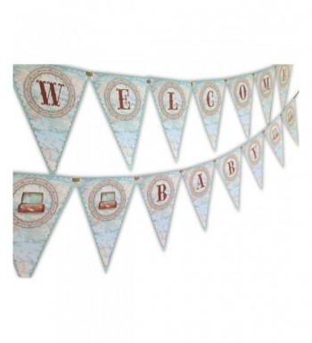 Little Traveler Shower Banner Pennant