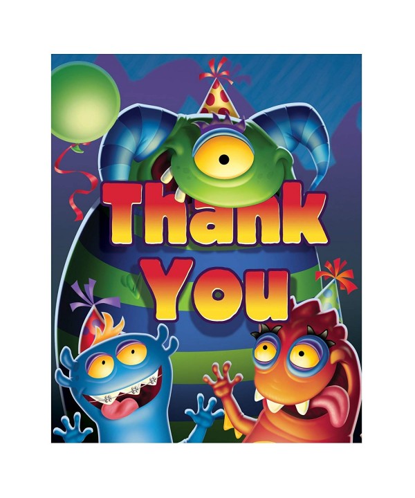 Monster Mania Thank You Notes Accessory