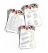 Burgundy Marsala Bridal Shower 150 sheets