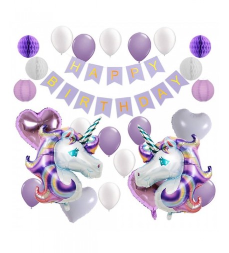 balloons Lavender Lanterns decorations Birthday