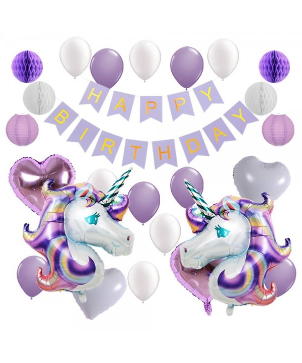 balloons Lavender Lanterns decorations Birthday