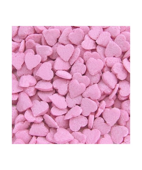 Natural Pink Gluten Confetti Valentine Hearts