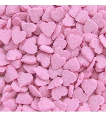 Natural Pink Gluten Confetti Valentine Hearts