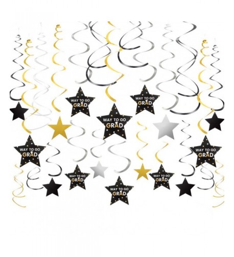 Graduation Garland Hanging Decoration silver