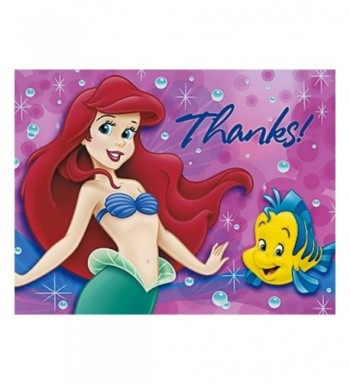 Little Mermaid Thank You Notes