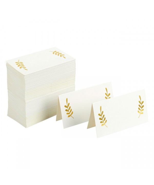 Gold Foil Table Place Cards