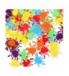 50Pcs Paint Splatter Confetti Decorations